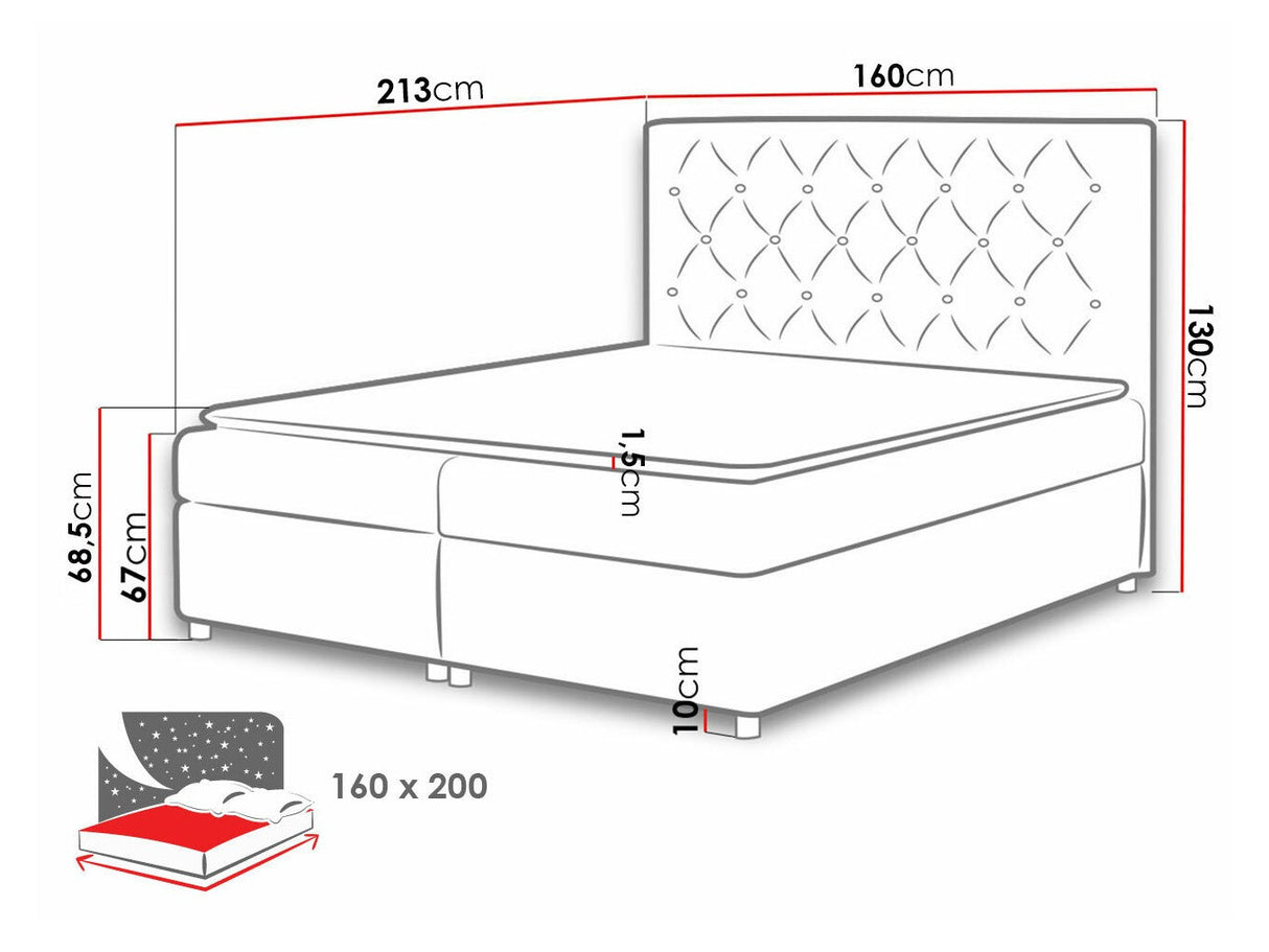 Cama continental 70564