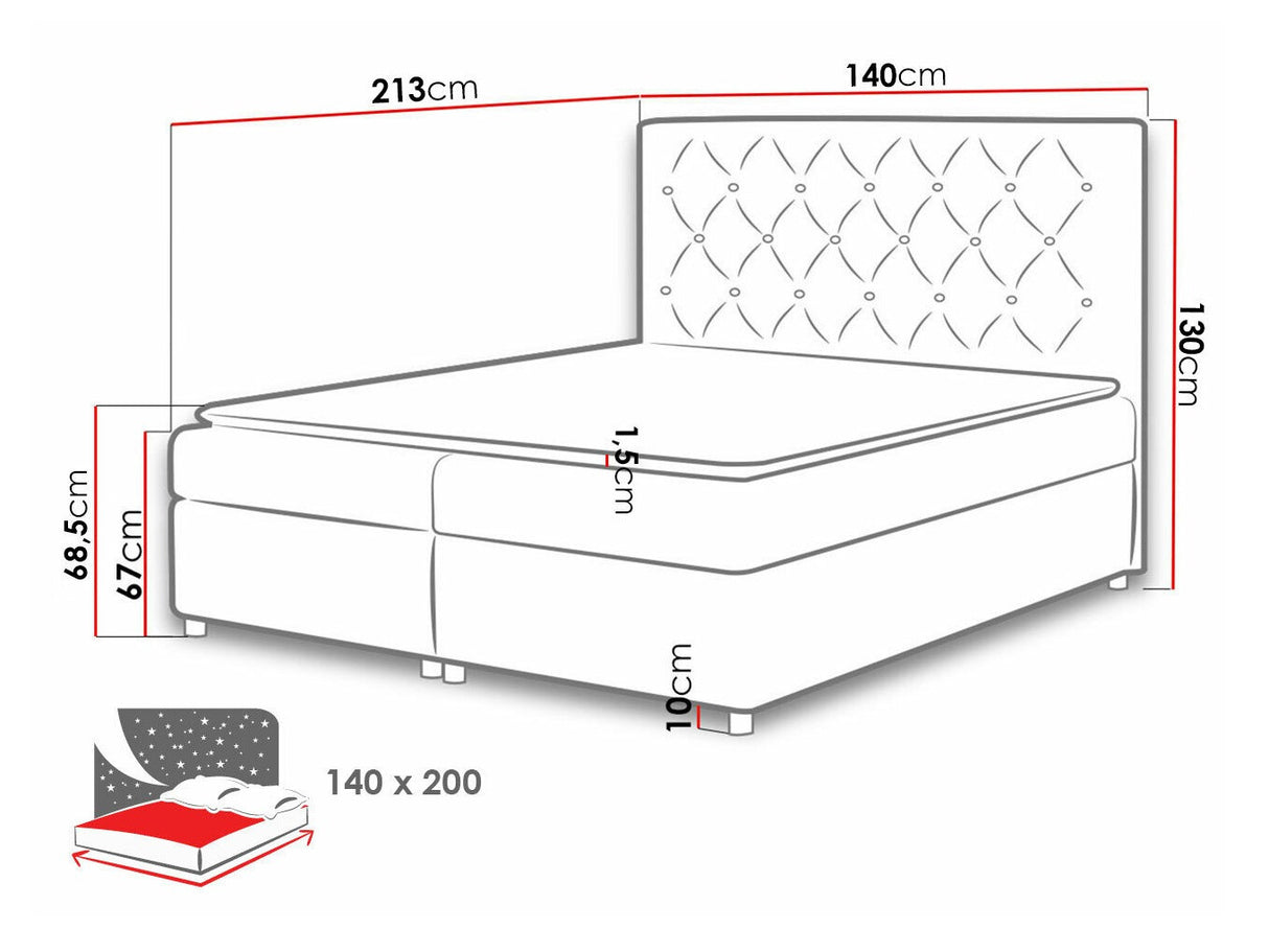 Cama continental 70564