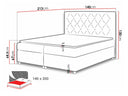 Cama continental Baltimore 112