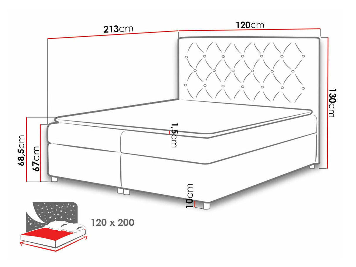 Cama continental 70564