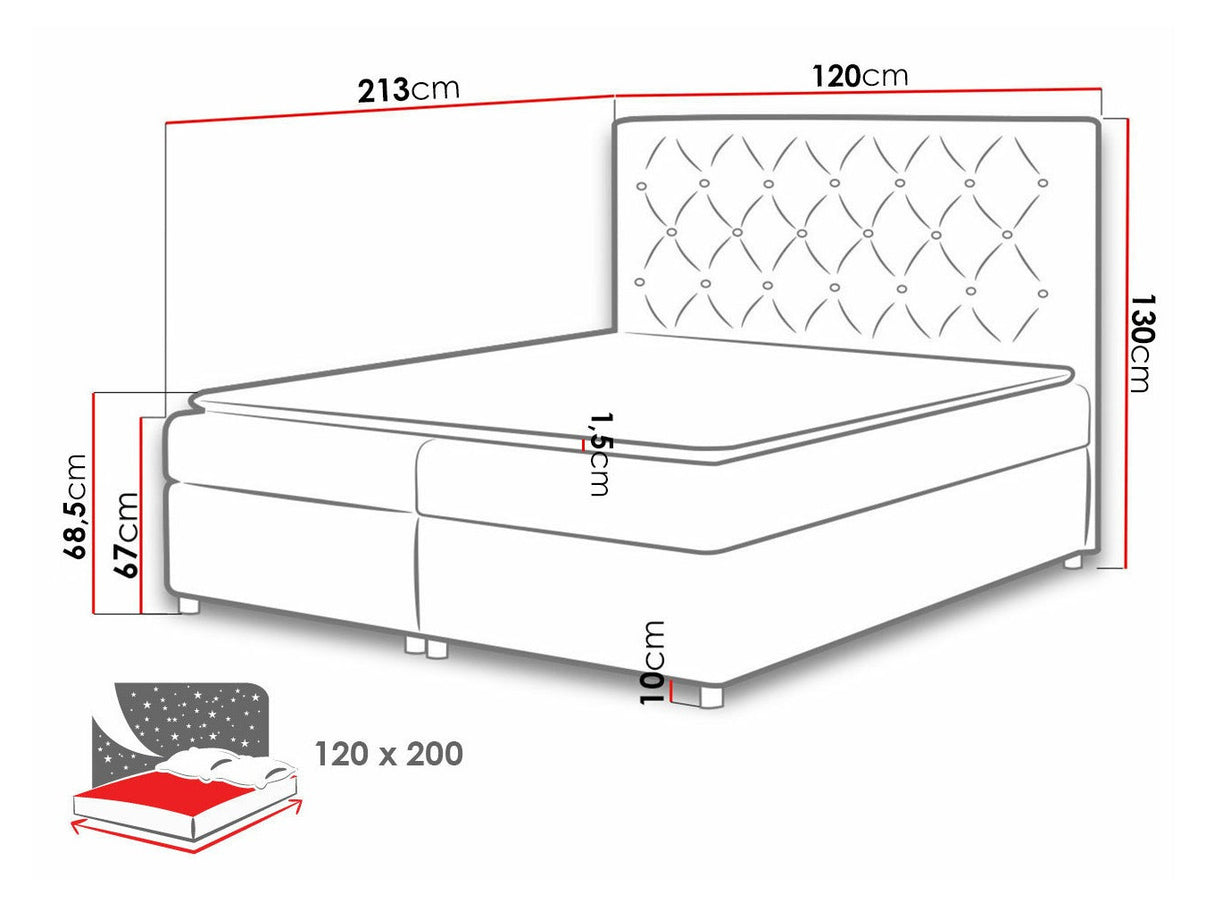 Cama continental 70564