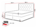 Cama continental Baltimore 112