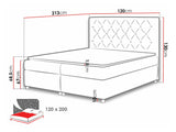Cama continental 70564