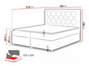 Cama continental Baltimore 112