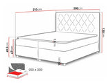 Cama continental 70564