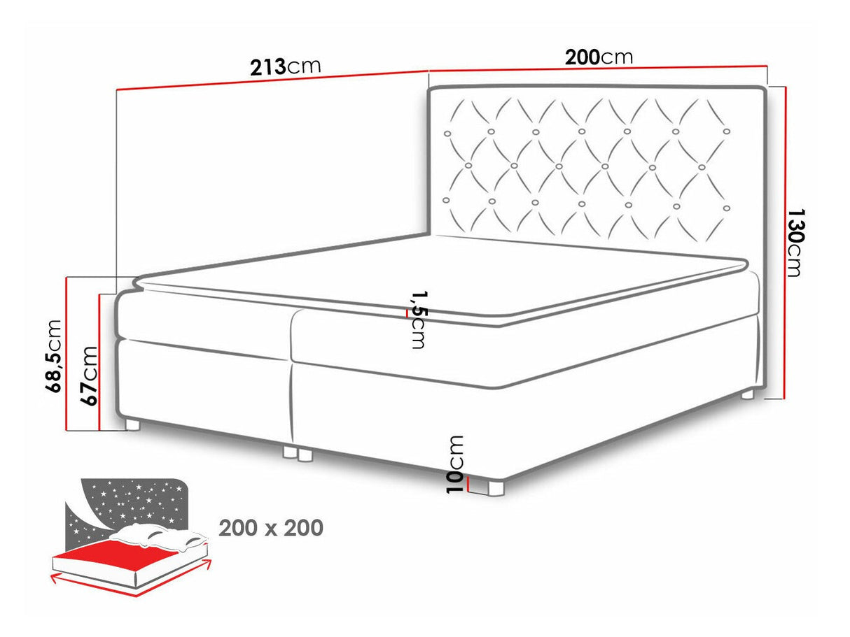 Cama continental 70564