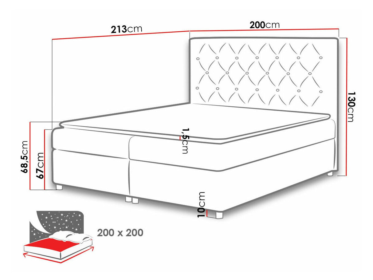 Cama continental 70564