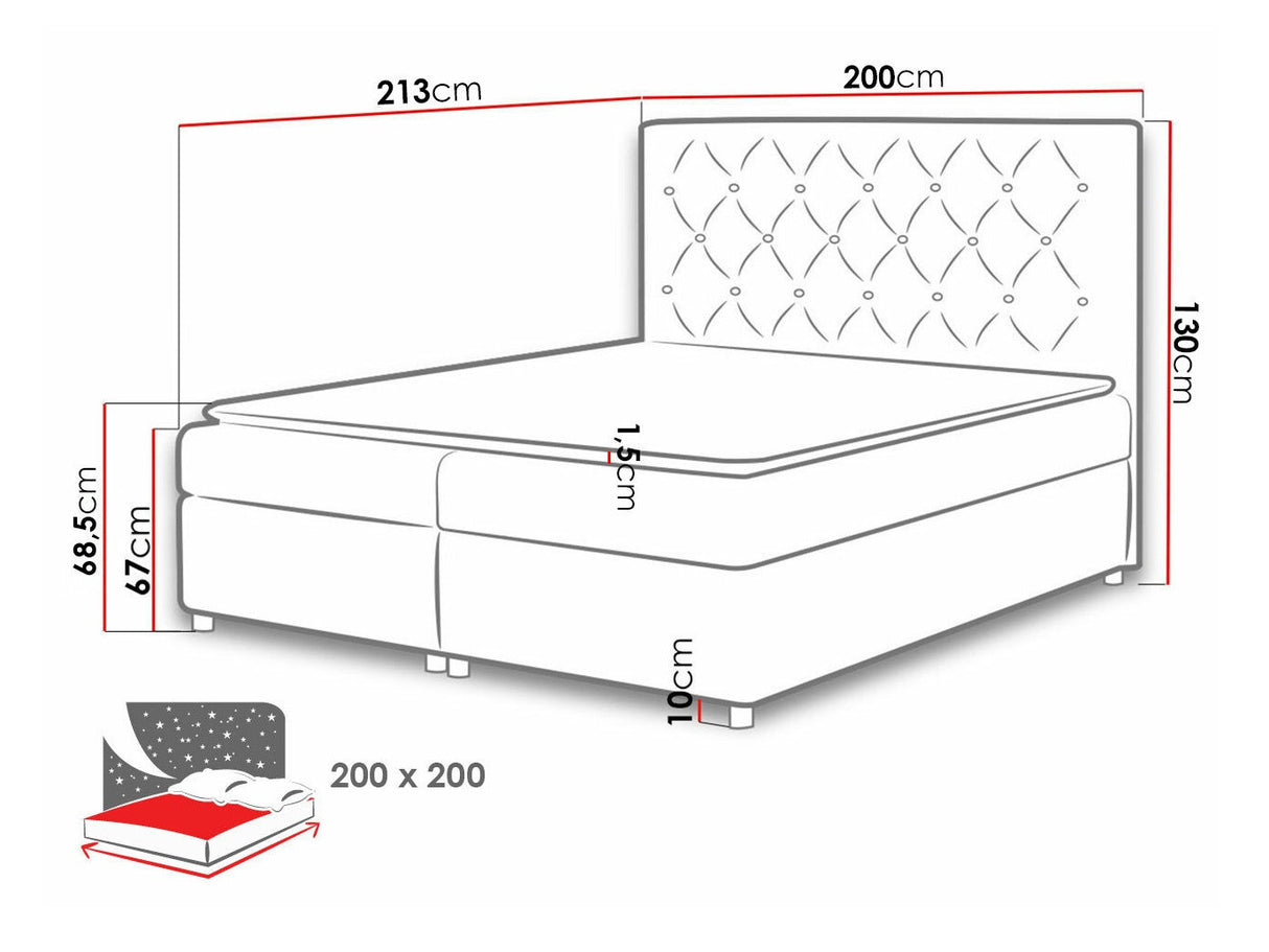 Cama continental 70564