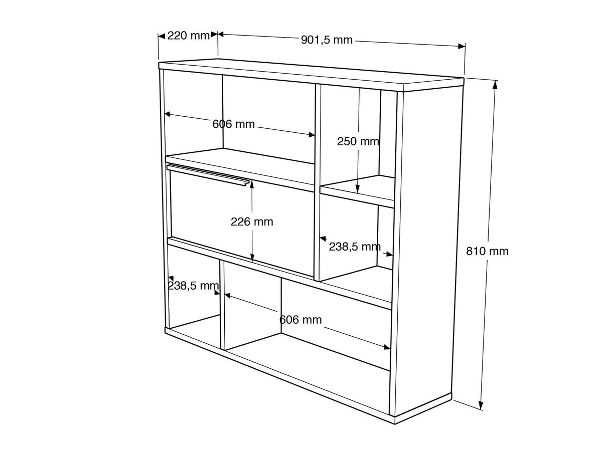 Estantería de pared 546678