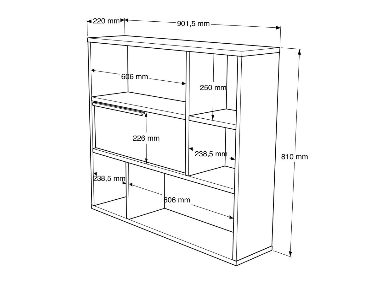 Estantería de pared 546678