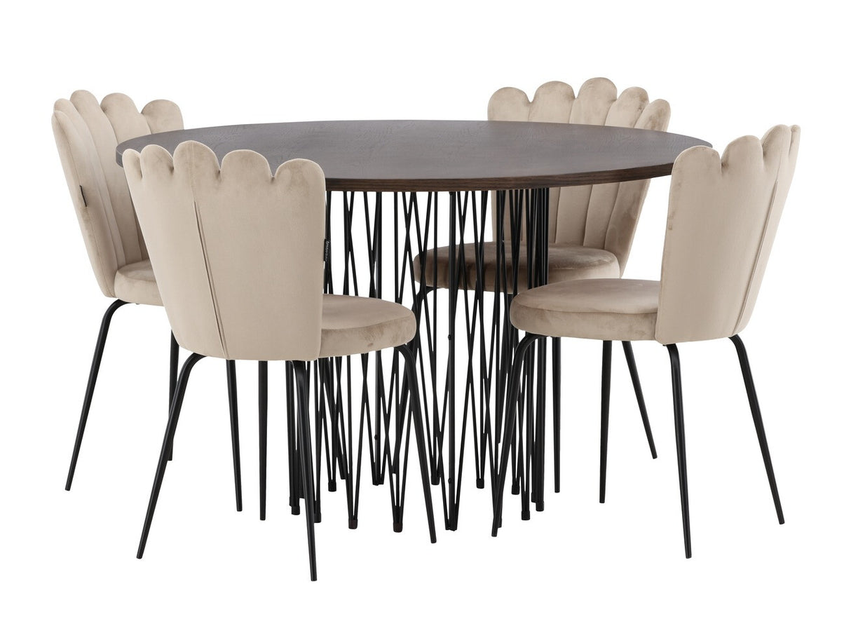 Conjunto de mesas y sillas para comedor 479046