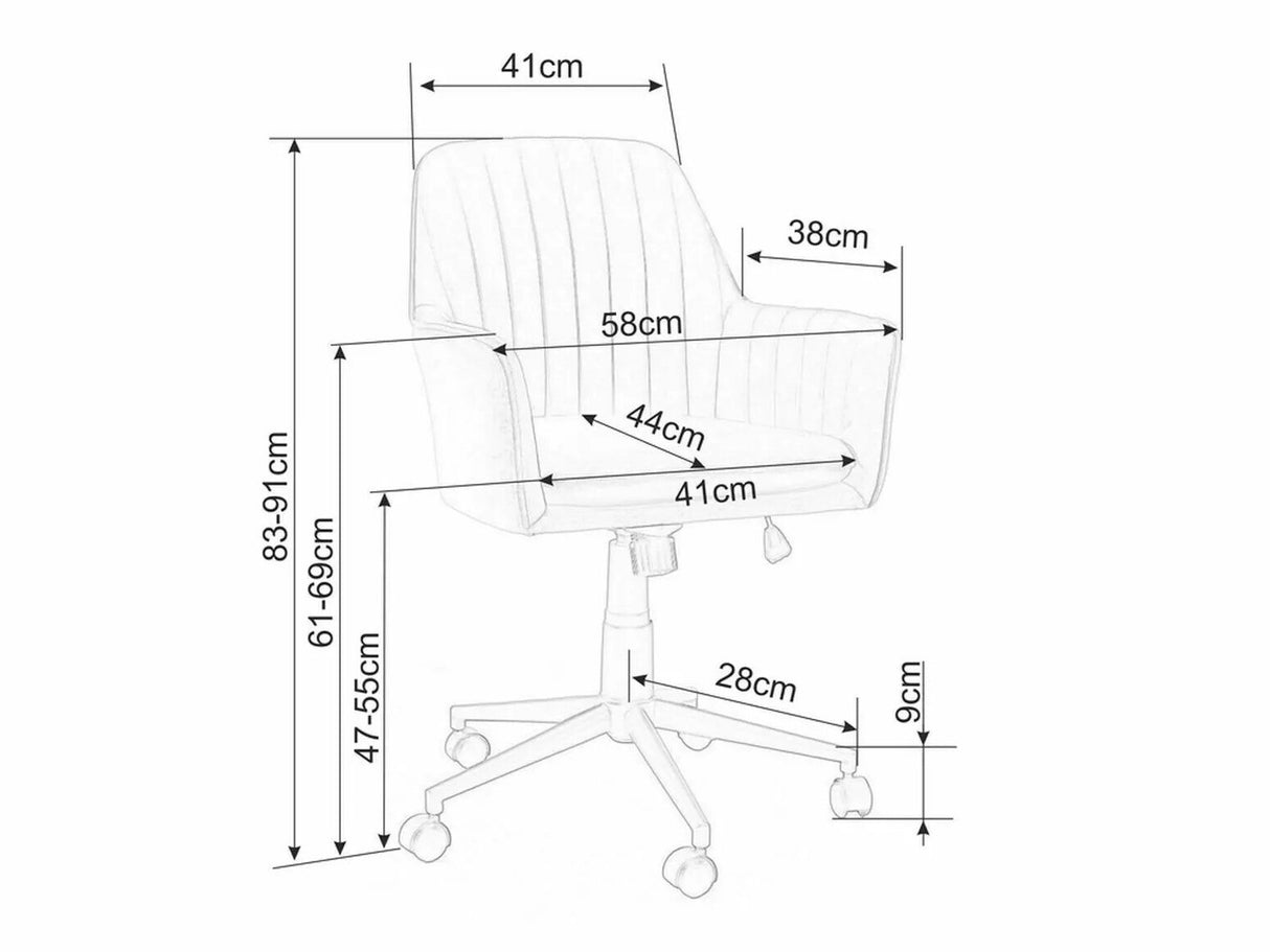 Silla de oficina 548489