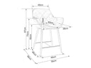 Silla de barra Prunae