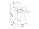 Silla de barra Prunae
