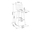 Silla de barra Aristum