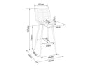 Silla de barra Aristum