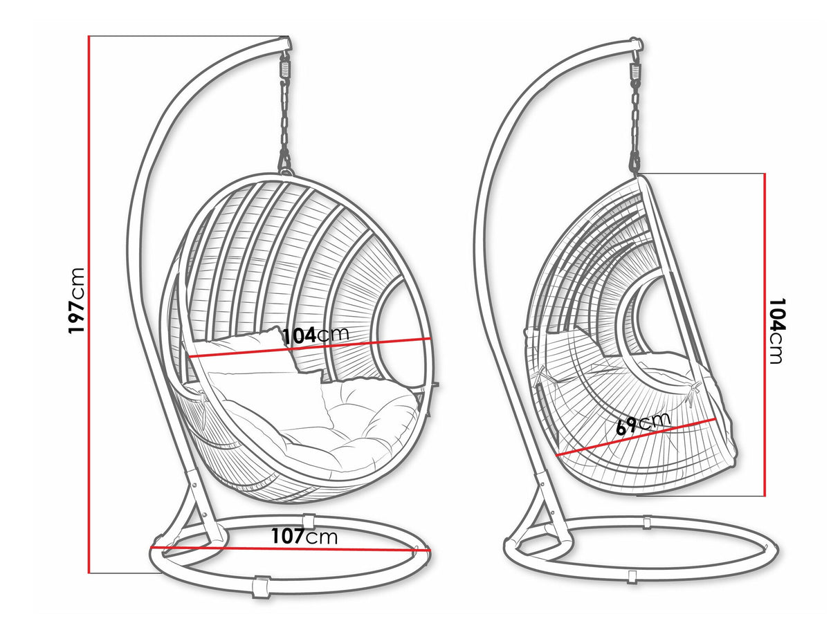 Silla colgante 550843