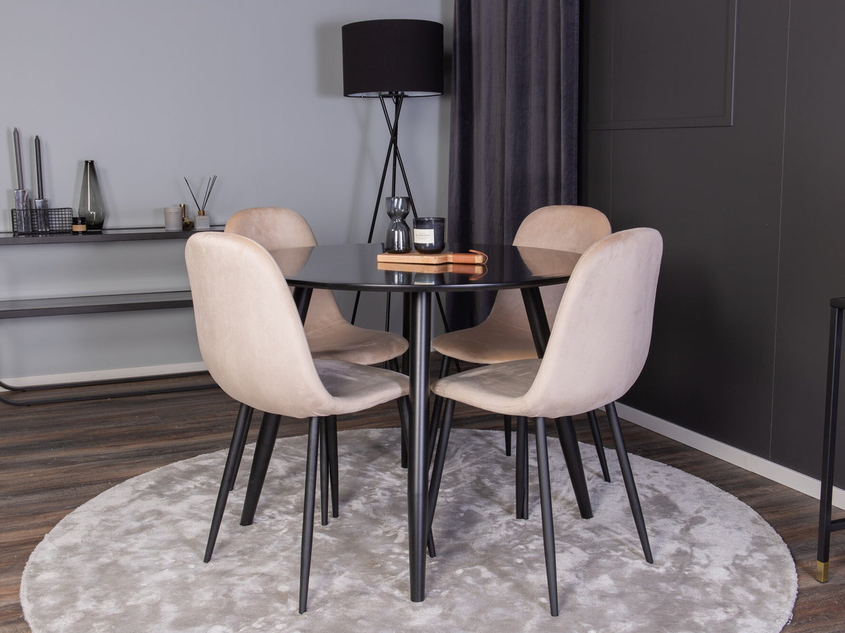 Conjunto de mesas y sillas para comedor 250440