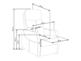 Sillón reclinable 309089