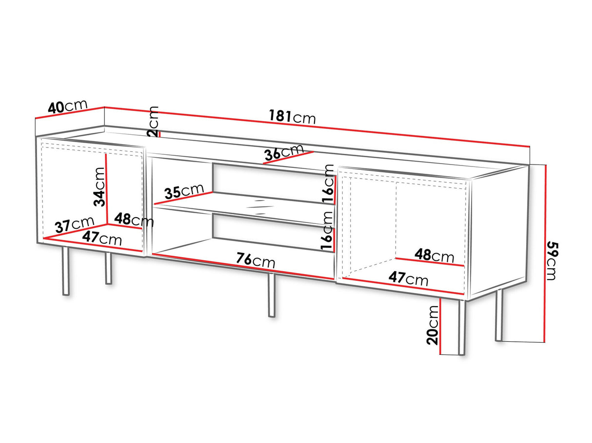 Mueble TV 554562