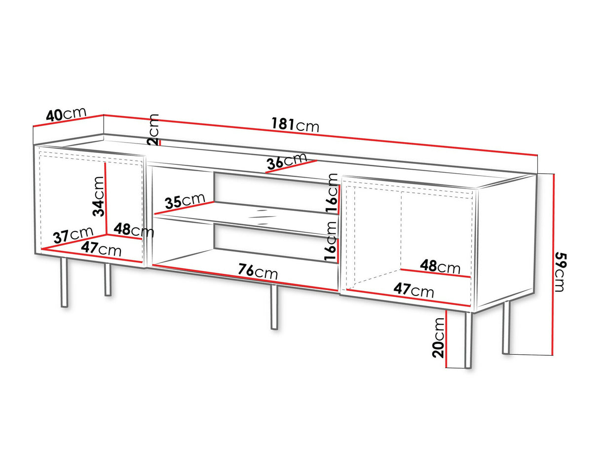 Mueble TV 554562