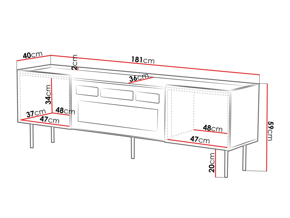 Mueble TV 554569
