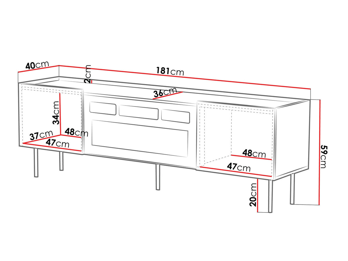 Mueble TV 554569