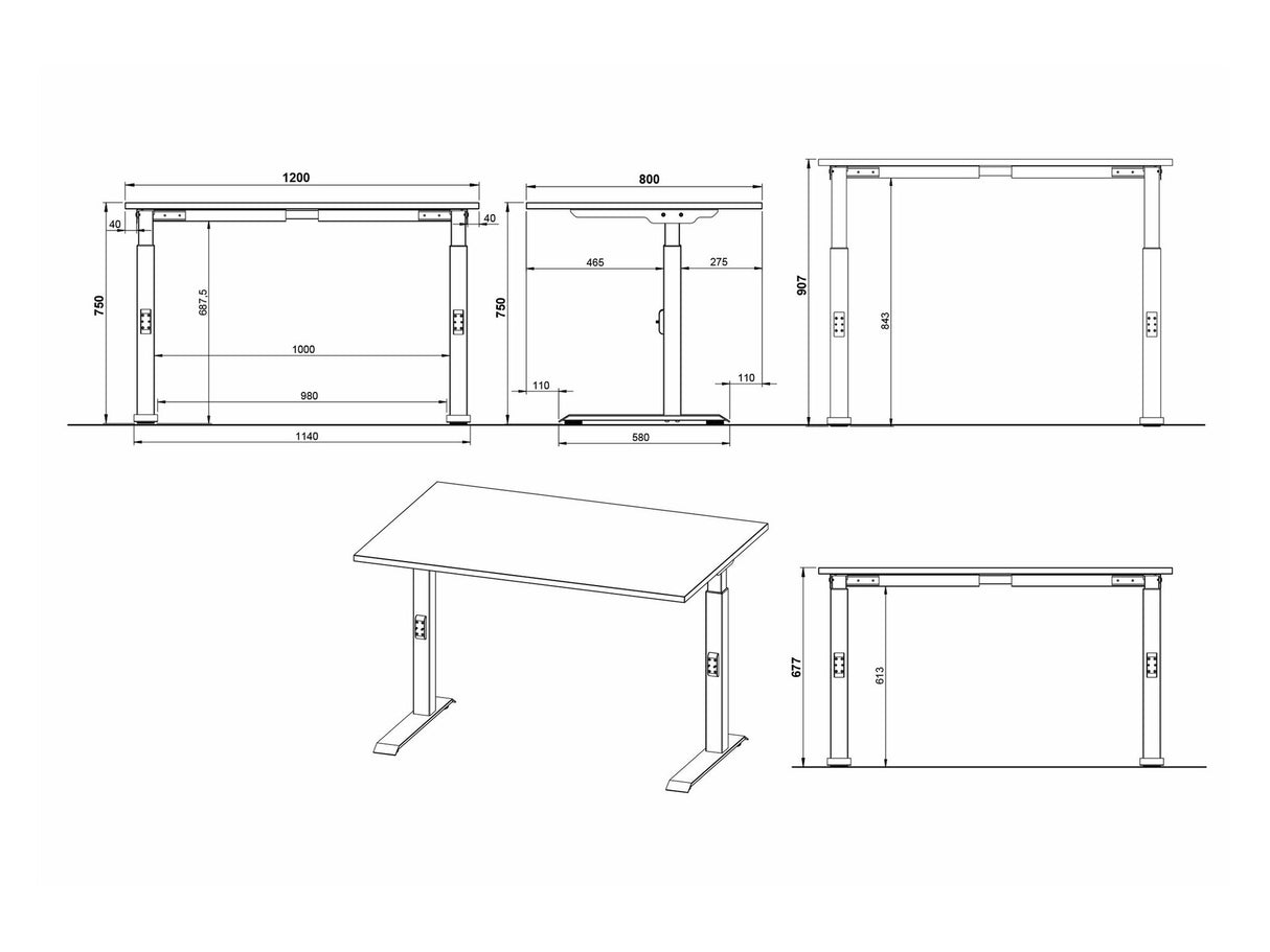 Mesa de oficina 555311