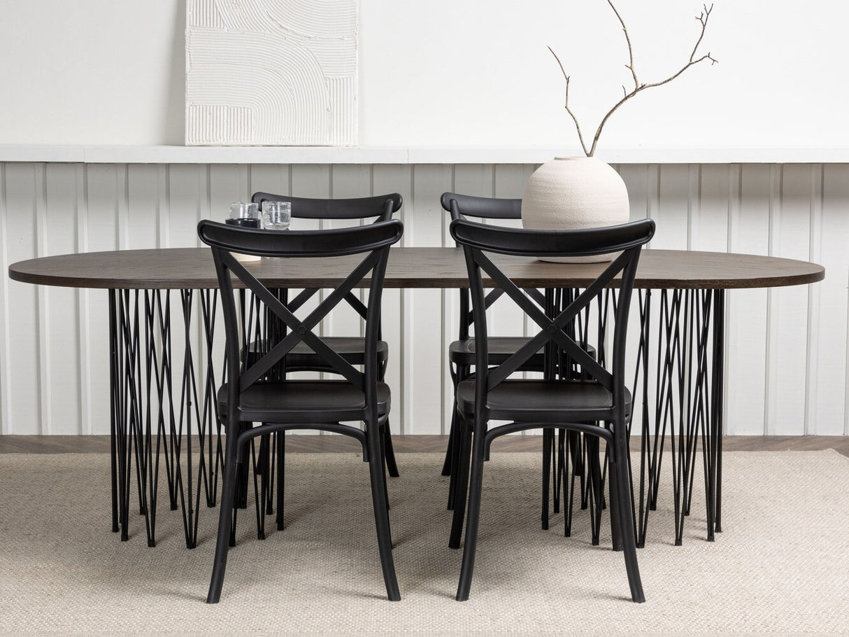 Conjunto de mesas y sillas para comedor 495799