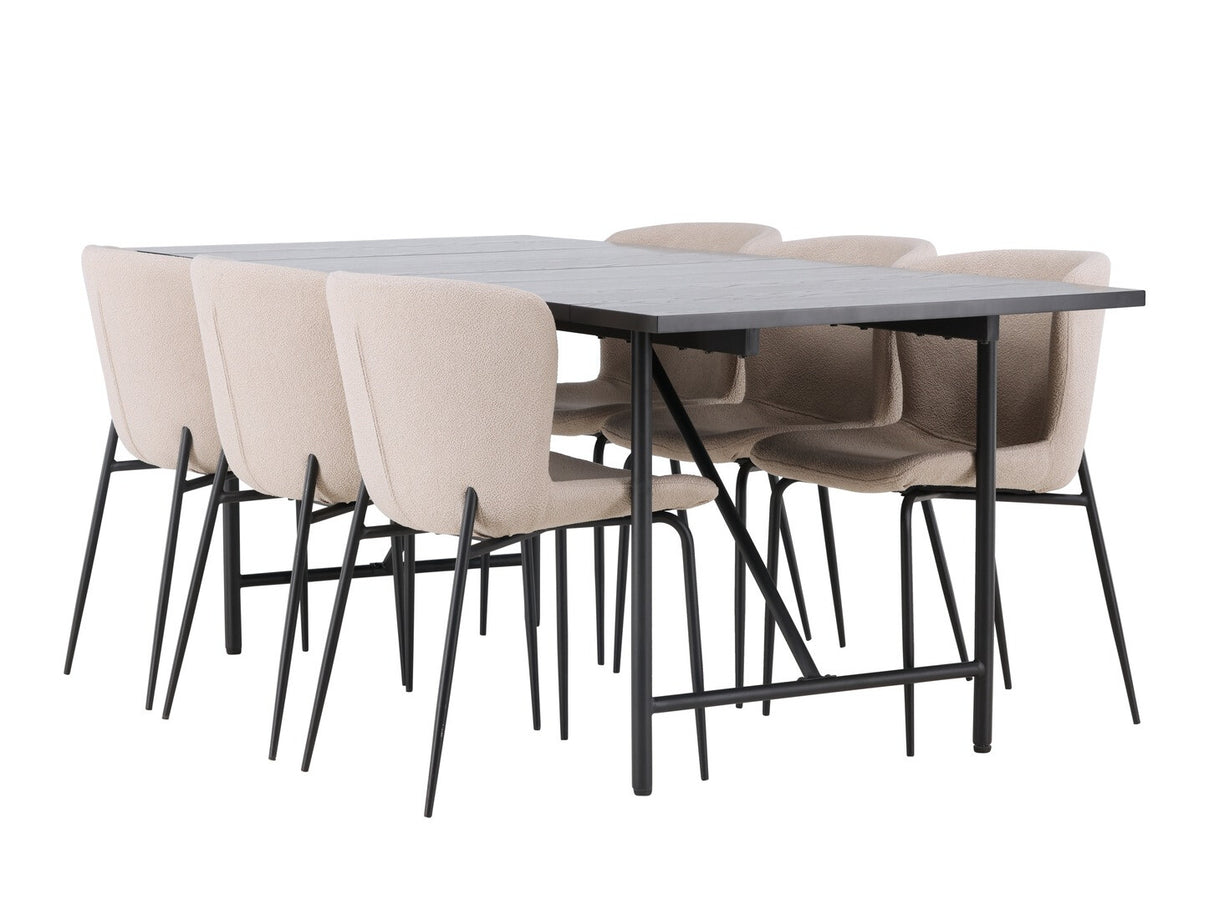 Conjunto de mesas y sillas para comedor 503736