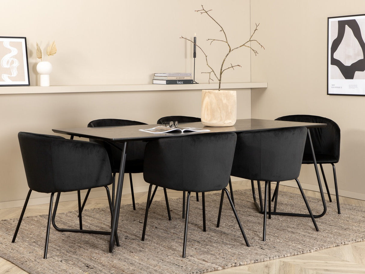 Conjunto de mesas y sillas para comedor 427716