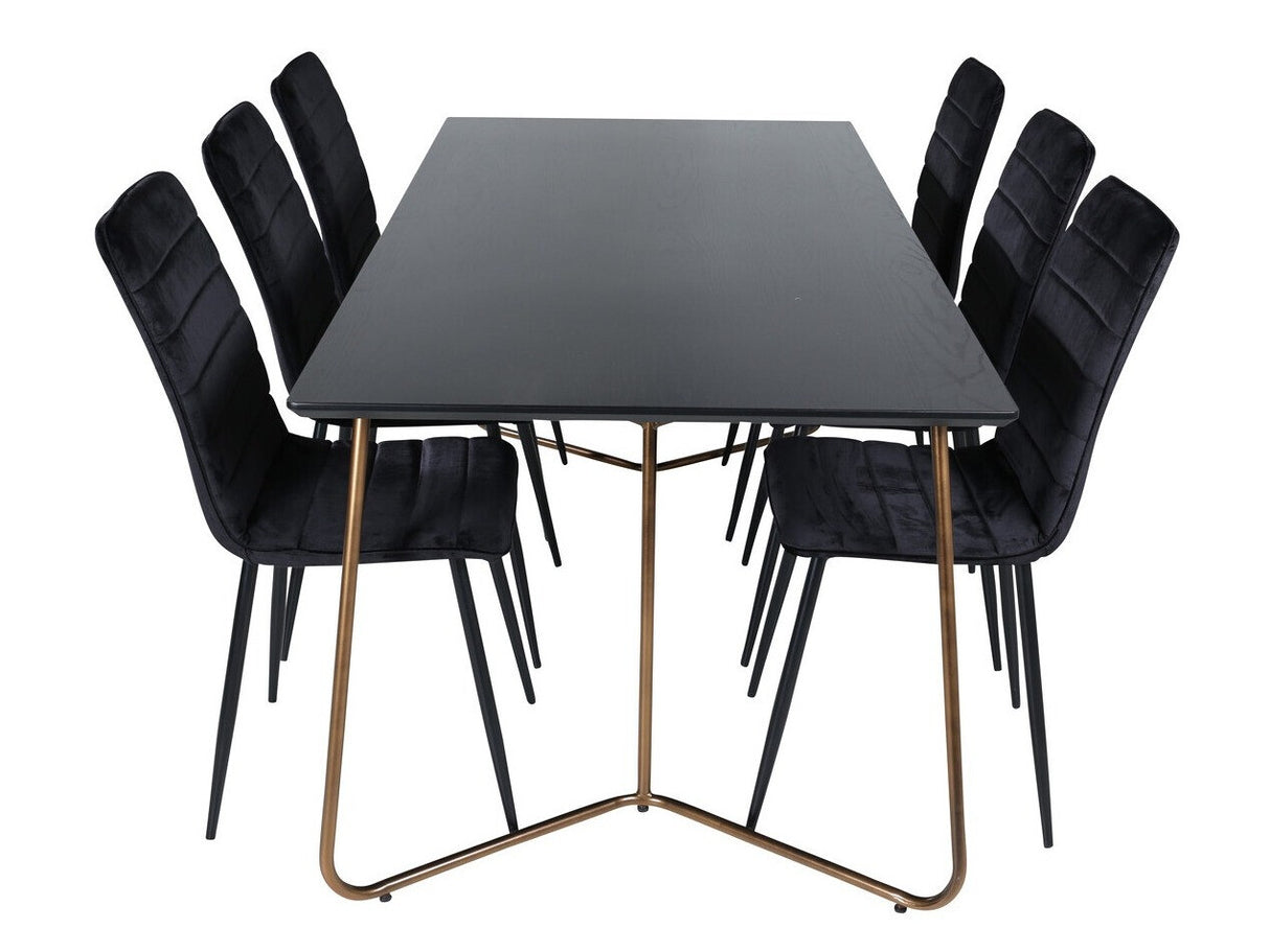 Conjunto de mesas y sillas para comedor 432506