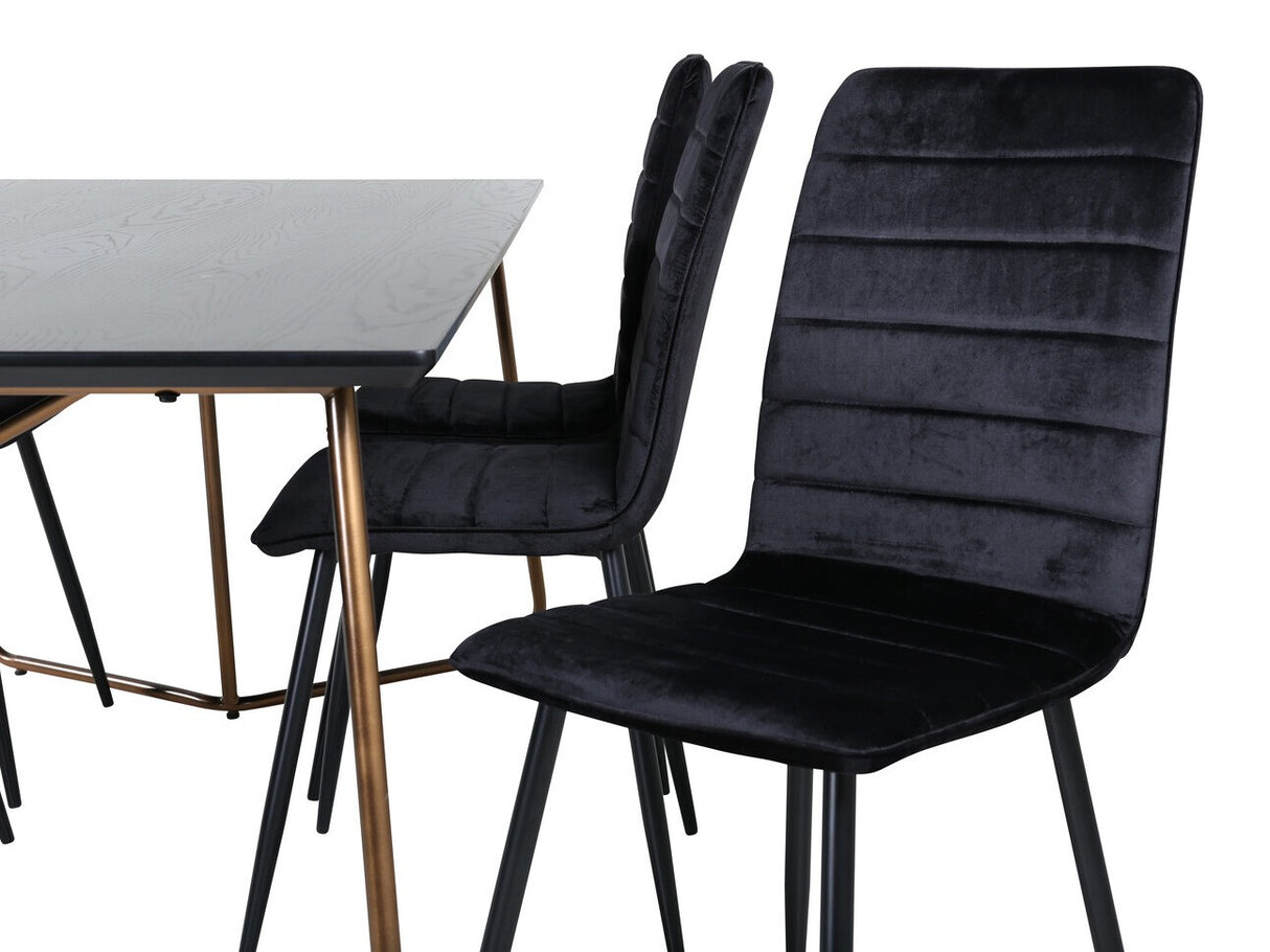 Conjunto de mesas y sillas para comedor 432506