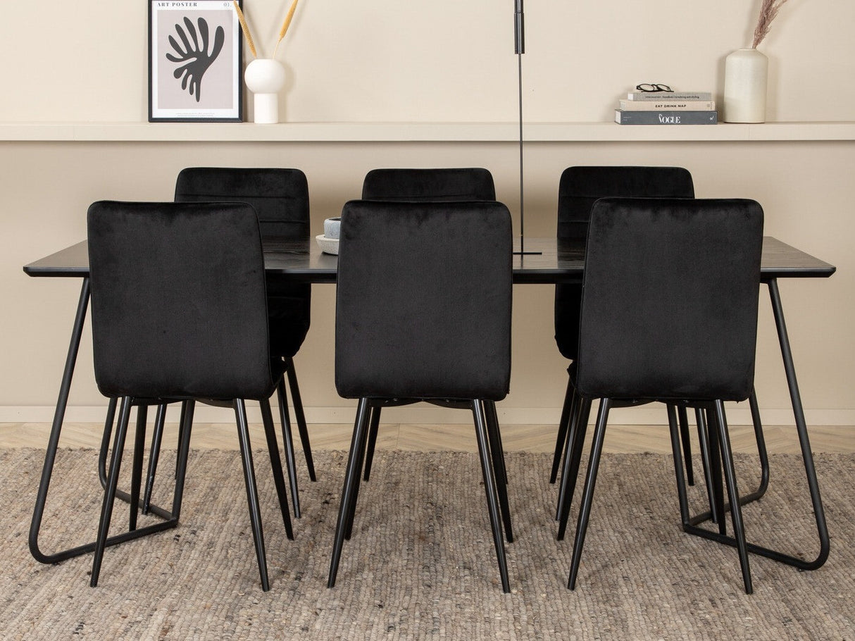 Conjunto de mesas y sillas para comedor 432477