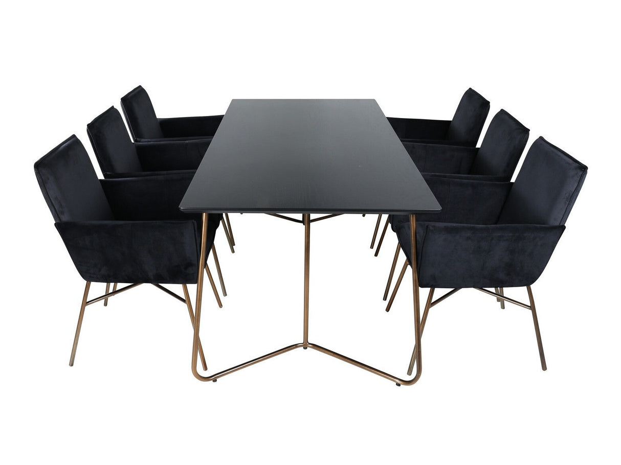 Conjunto de mesas y sillas para comedor 432449