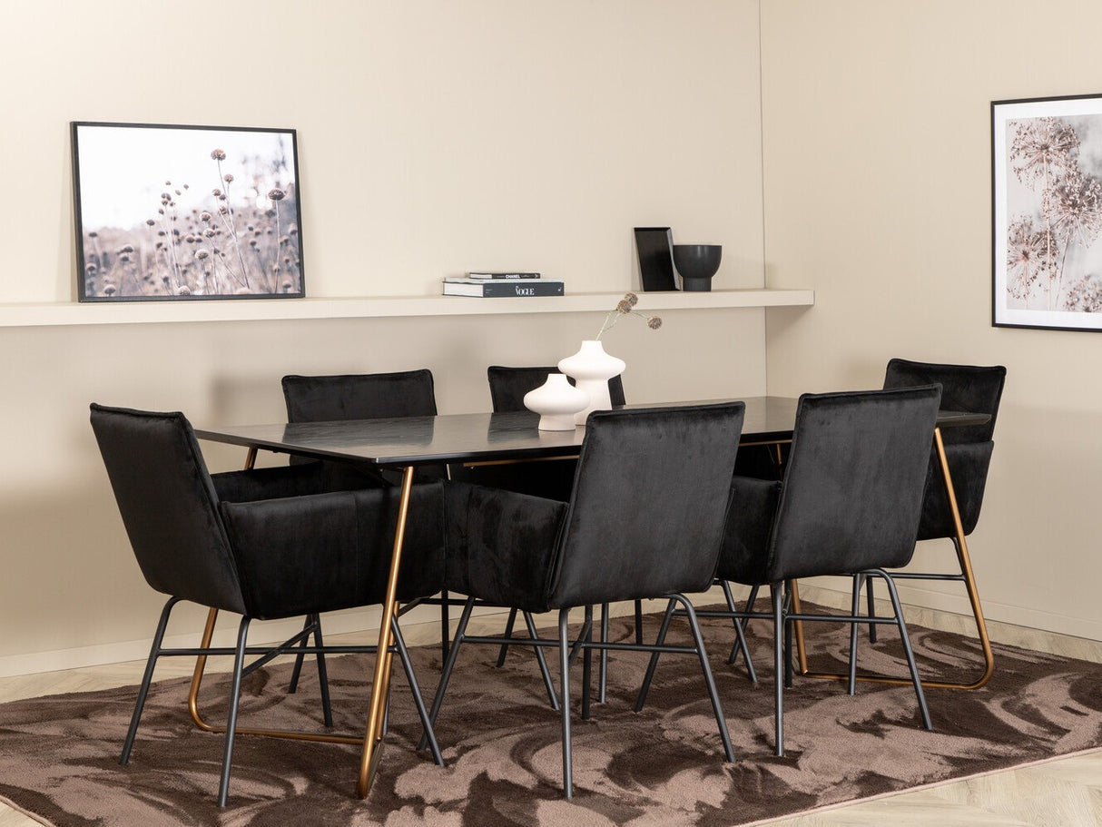 Conjunto de mesas y sillas para comedor 432449