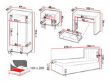 Conjunto de dormitorio 551694