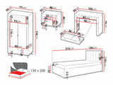 Conjunto de dormitorio 551694