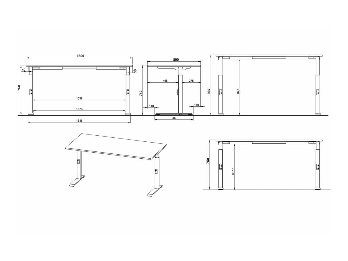 Mesa de oficina 529348
