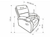 Sillón reclinable 562452