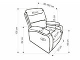 Sillón reclinable 562452