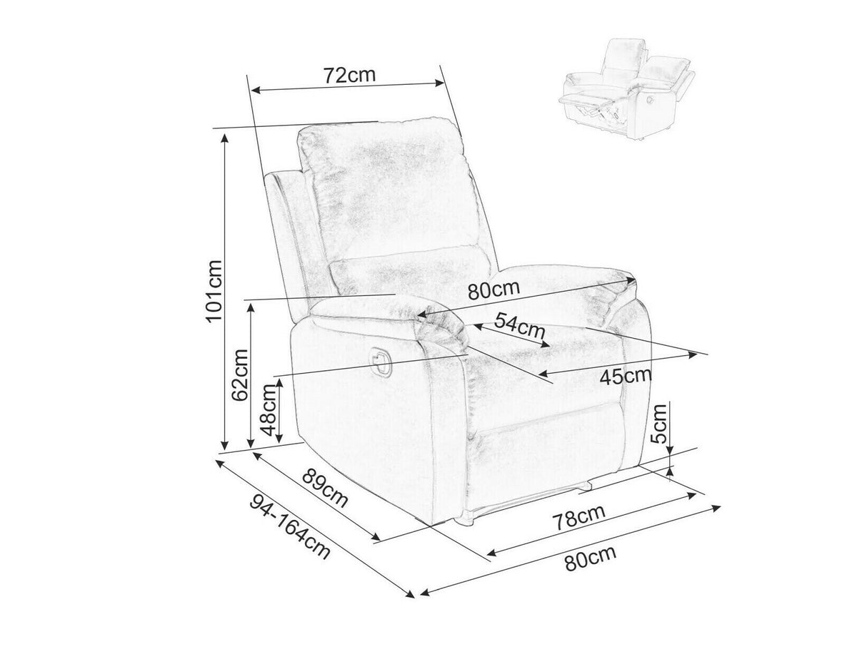 Sillón reclinable 562984