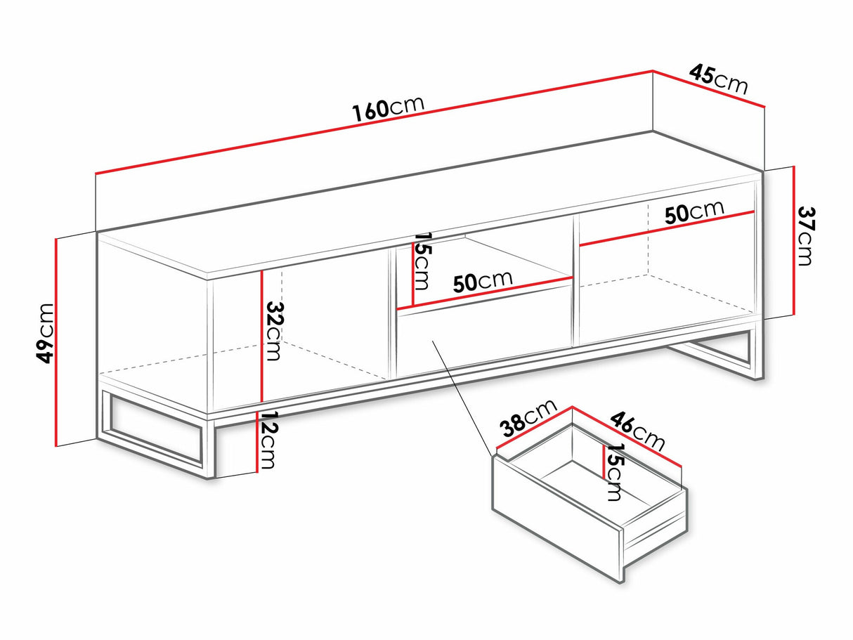 Mueble TV 562908