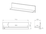 Estantería de pared 505410