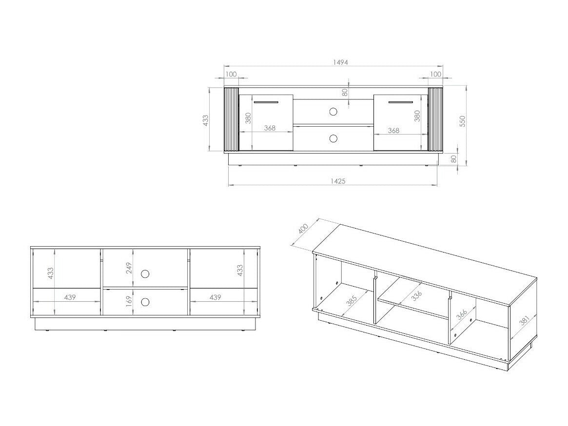 Mueble TV 564245
