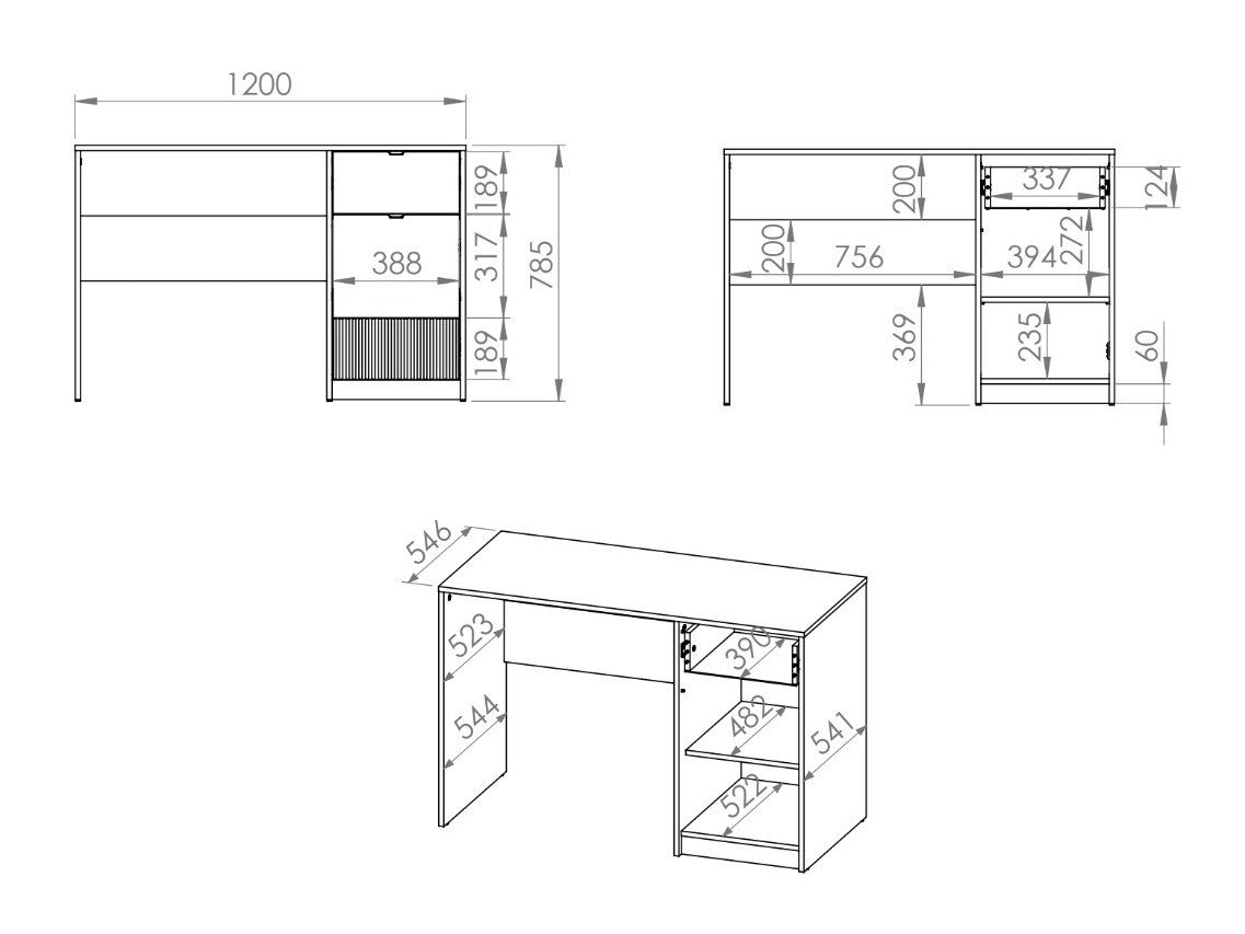 Mesa de oficina 564662
