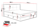 Cama continental Rivula