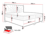 Cama continental 471292