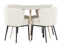 Conjunto de mesas y sillas para comedor Dallas 4561