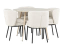 Conjunto de mesas y sillas para comedor Dallas 4561